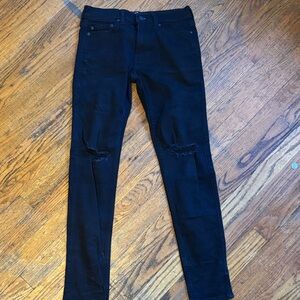 Hollister Men's Skinny Jeans - Black